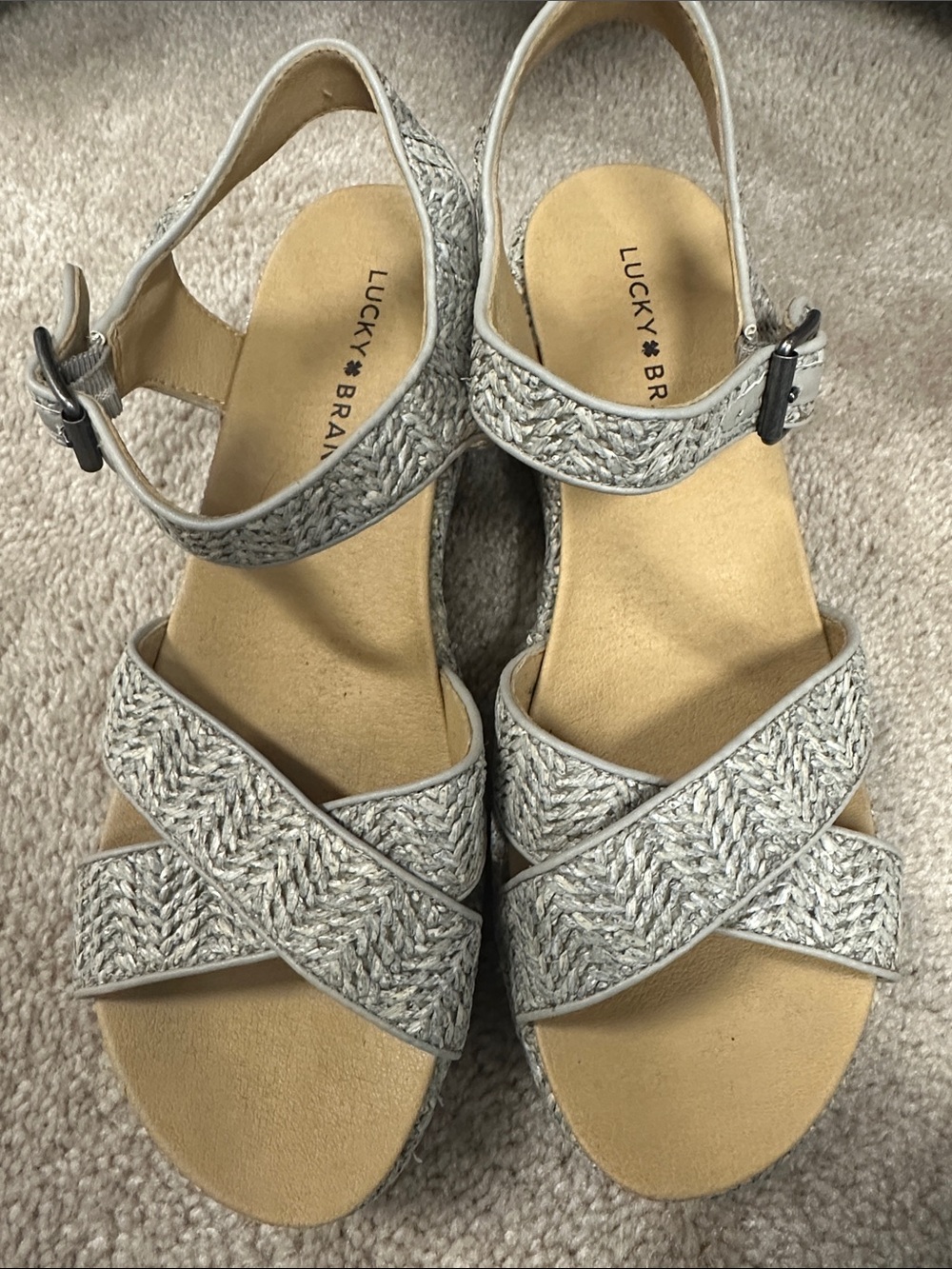 Lucky Brand Women’s Wagoo Platform Sandals